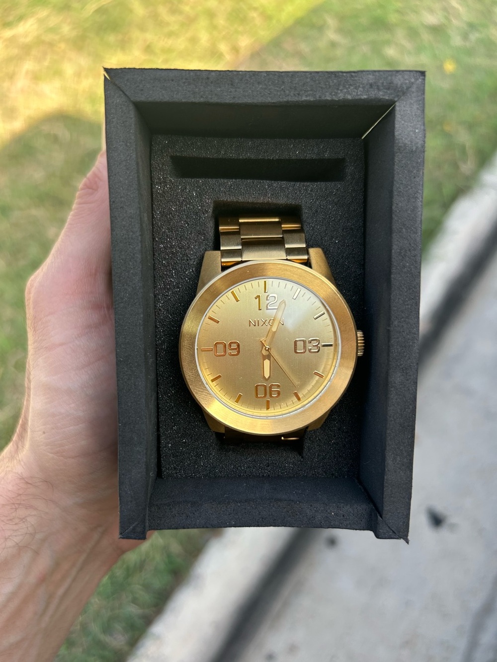 Nixon Gold Men's Corporal Watch